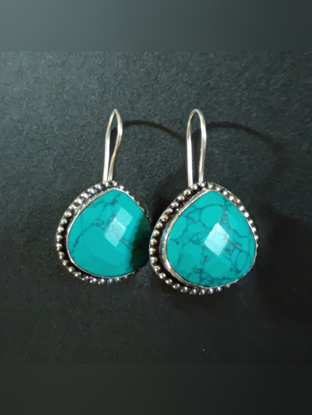 TURQUOISE DROP EARRINGS